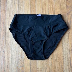 Hapari  Tummy Tuk High-Waist Bikini Bottoms with Supportive Fit NWT